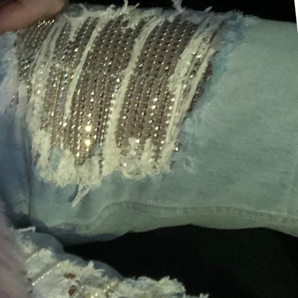 Refurbished with own design Bardot jeans - Picture 10 of 12